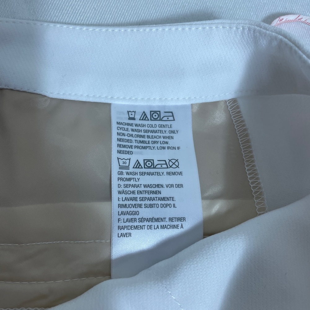 NEW Susan Graver 14 white classic office pants straight leg plus size - Picture 11 of 12